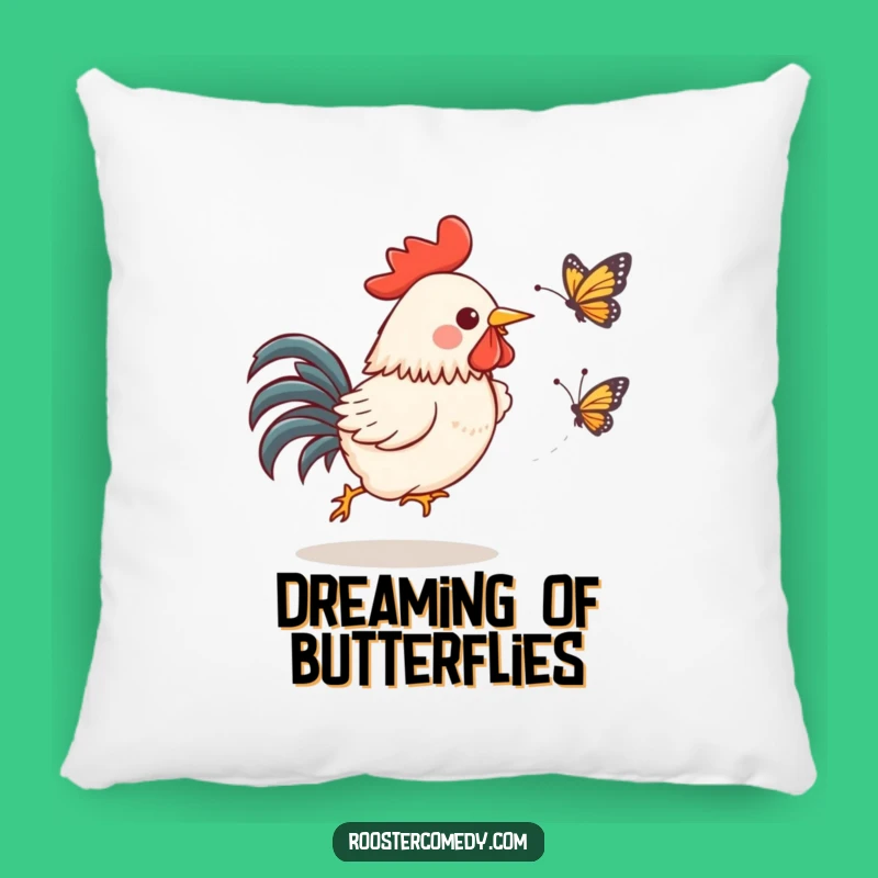 Funny Kawaii Rooster Pillow: Cuddle up with this funny and perfect funny gift!