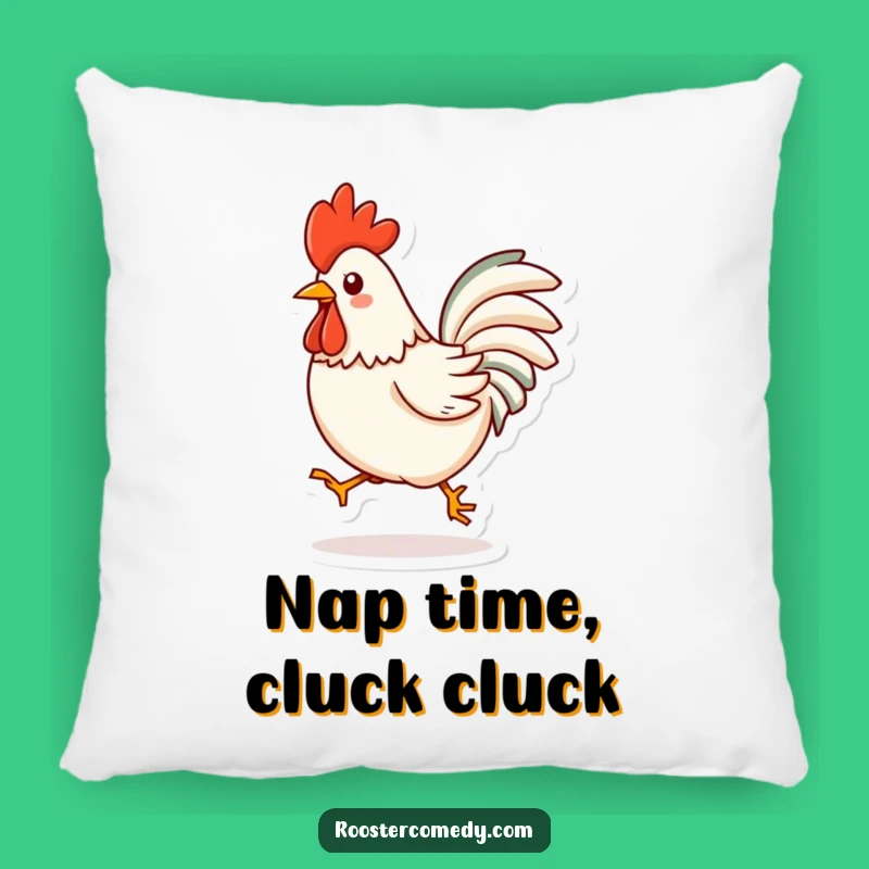 Funny Kawaii Rooster Pillow - Soft & Cute Hop Cushion Gift