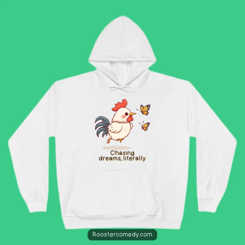 Funny Kawaii Rooster Hoodie: Stay cozy with this hilarious and perfect funny gift!