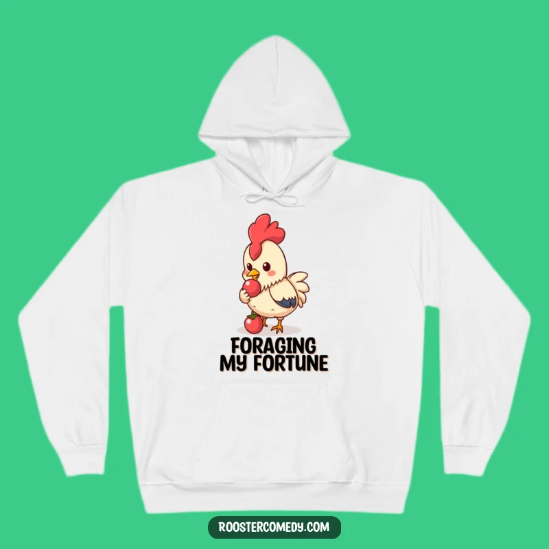 Funny Kawaii Rooster Hoodie: Stay warm with this berry funny funny gift!