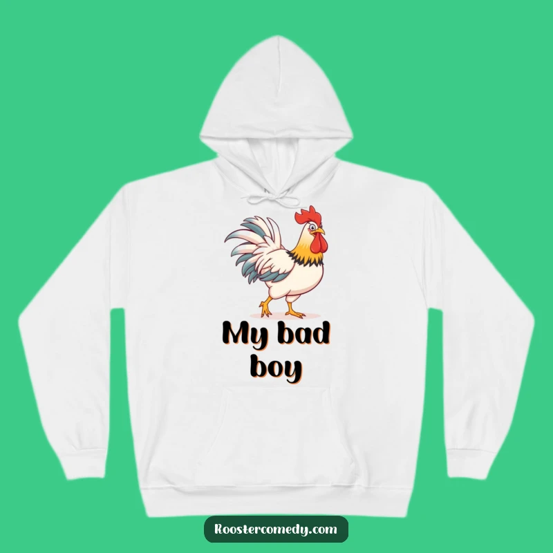 Funny Rooster Comb Hoodie: Cozy Comfort, Bold Style
