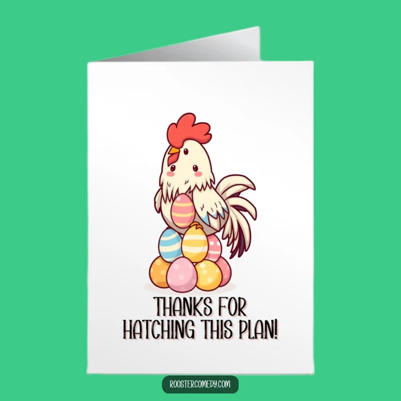 Cute Free Printable Thank You Card: Egg-straordinary Thanks, Funny Downloadable Gift