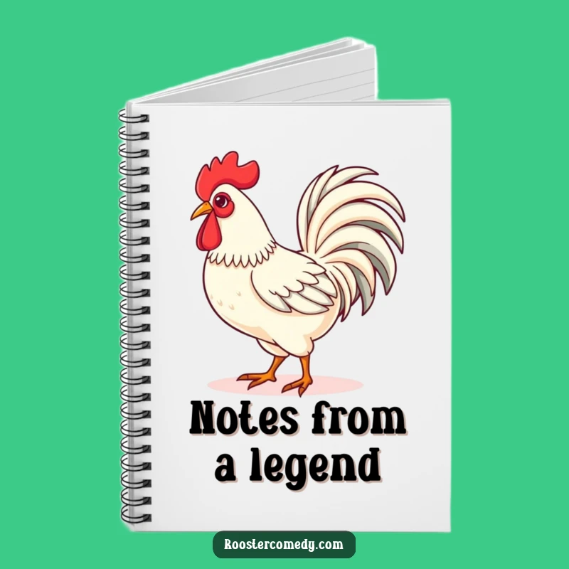 Kawaii Rooster Strutting Notebook: Journal Your Bold Ideas