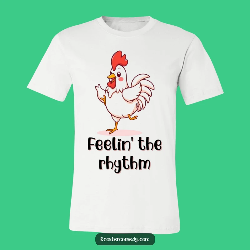 Funny Kawaii Rooster Jig T-Shirt: Let Loose with Humor - Great Funny Gift