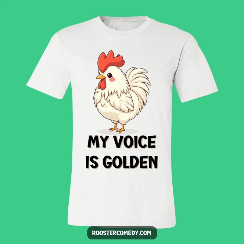 Funny Rooster Crows T-Shirt: Hilarious Farm Animal Tee for Country Humor Lovers