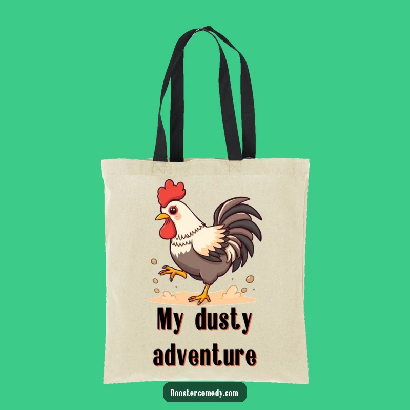 Funny Kawaii Rooster Dust Tote Bag: Carry Your Fun with Style Gift